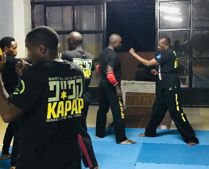 Kapap Krav Maga Training.